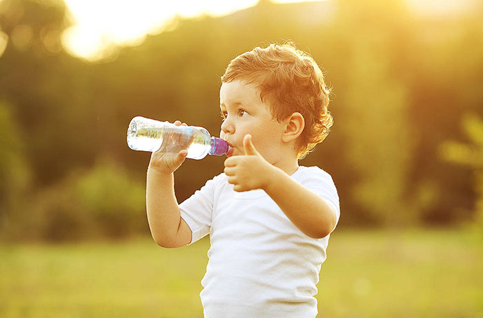 Порция воды для ребенка